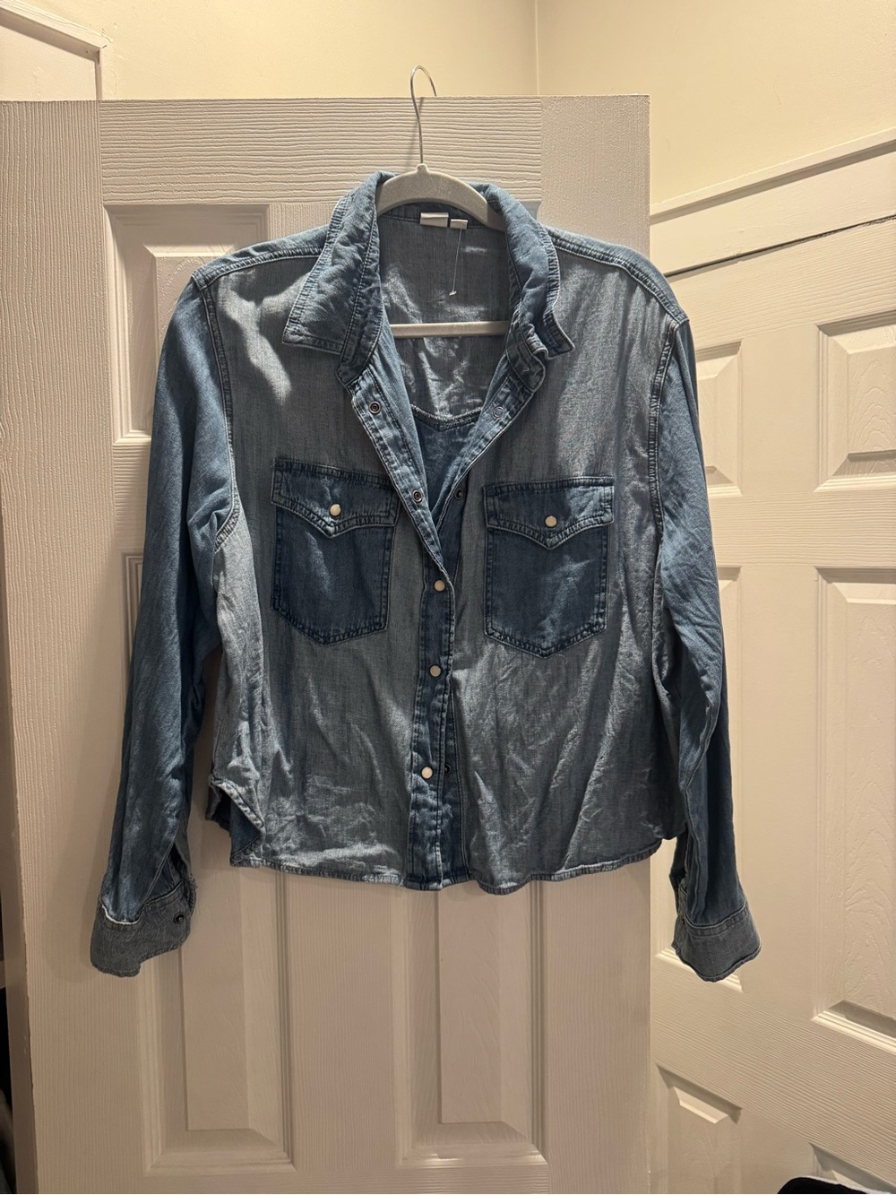 GAP Light Blue Denim Shirt Jacket